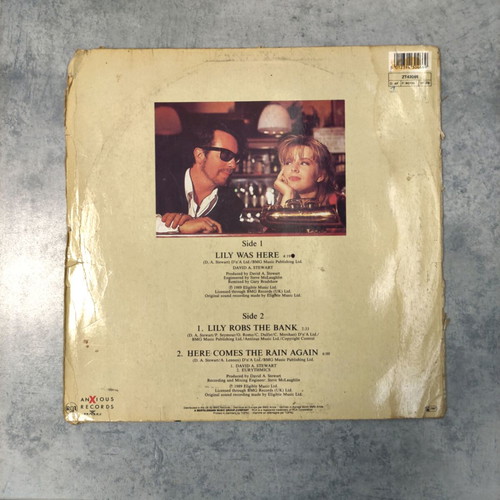 David A. Stewart Lily Was Here 12'' Vinyl Maxi Single used, electronic