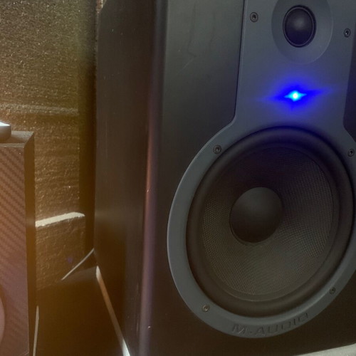 M-Audio BX8a Studio Monitor used, pair