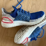 Adidas Ultraboost athletic shoes like new, size 42 ⅔, blue