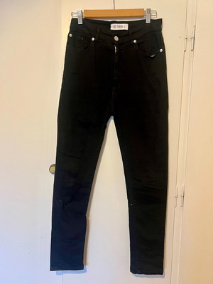 No Thinkin Black Stretch Jeans like new, size 38