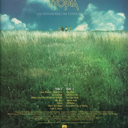 Utopia Deface The Music LP, Music on Vinyl, art rock, prog rock 1980