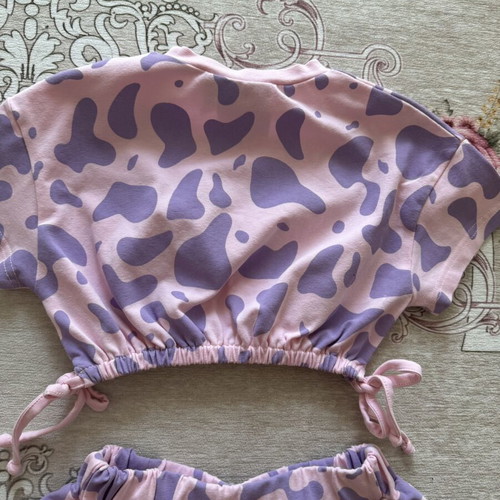 Mirabelle KidsCollection girls' set size 3-4 like new, pink and purple