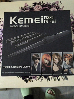 Kemei KM-4083 4 in 1 Curling Iron new