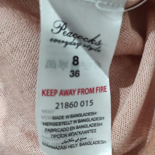 Peacocks women's blouse L like new