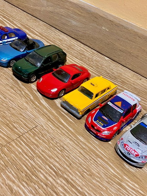 Toy cars used, various models