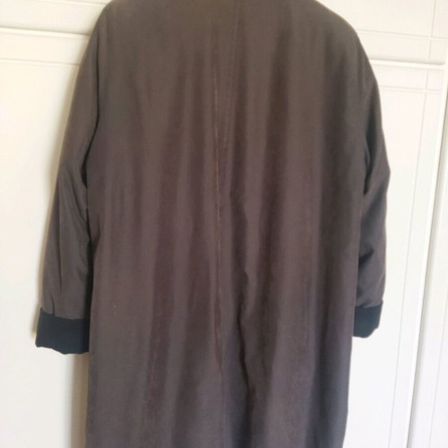 Gray trench coat like new, size XL