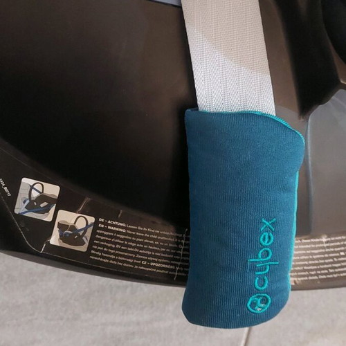 Cybex Gold ATON 5 infant car seat blue-turquoise like new