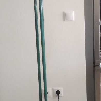 Vintage floor lamp 180cm with dimmer used