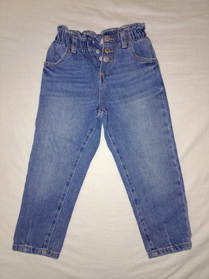 Zara No110 denim pants like new, blue, size 110 cm for 5 years