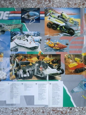 Gi Joe catalog brochure 1991 used