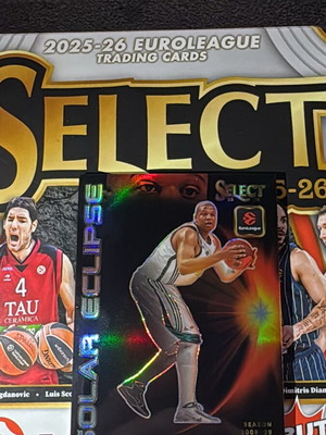 2025-26 Panini Euroleague Select Mike Batiste Solar Eclipse Case Hit καινούργιο
