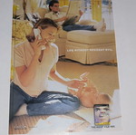 Game Poster Resident Evil Code: Veronica used, large A4+ size