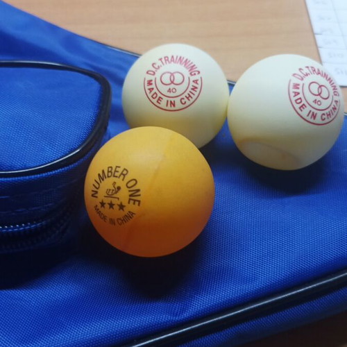Stiga Spectra ping pong racket used with case and 3 balls
