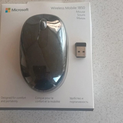 Microsoft Wireless Mobile Mouse 1850 new, black