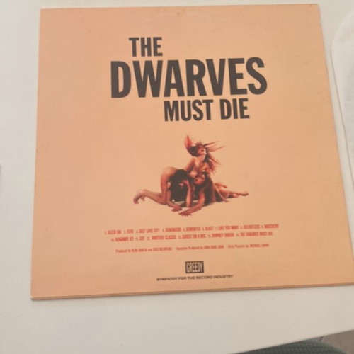 The Dwarves Must Die vinyl used, punk