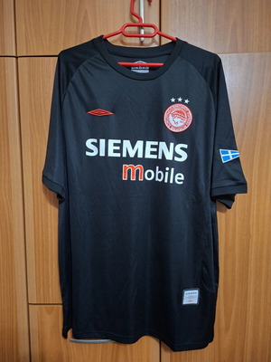 Olympiacos Replica Jersey 2004-05 Season, Size XL, New