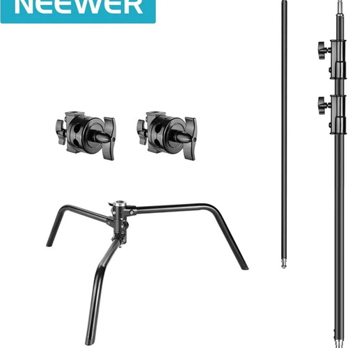 Neewer C-Stand Heavy Duty with Boom Arm, black