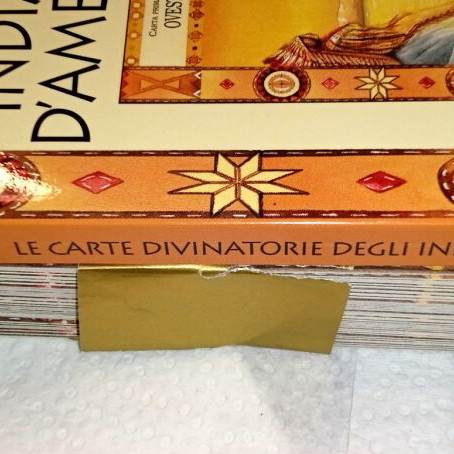 Le Carte Divinatorie Degli Indiani D'America book and cards like new