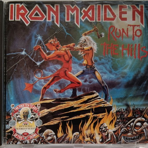 Iron Maiden Run To The Hills / The Number Of The Beast CD used 1990