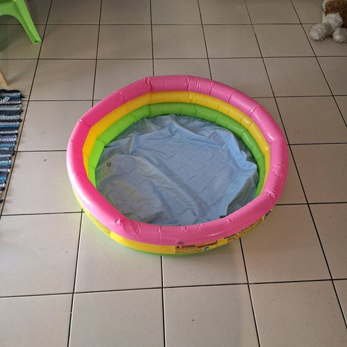 Angry Birds and Intex armbands like new with inflatable pool