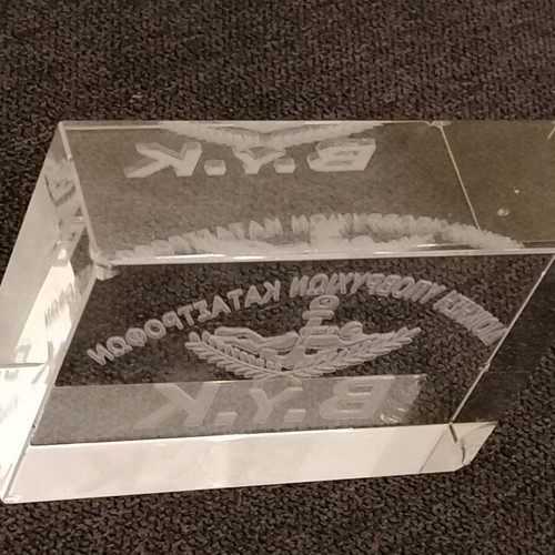 Submarine Destruction Command commemorative used with minor damage