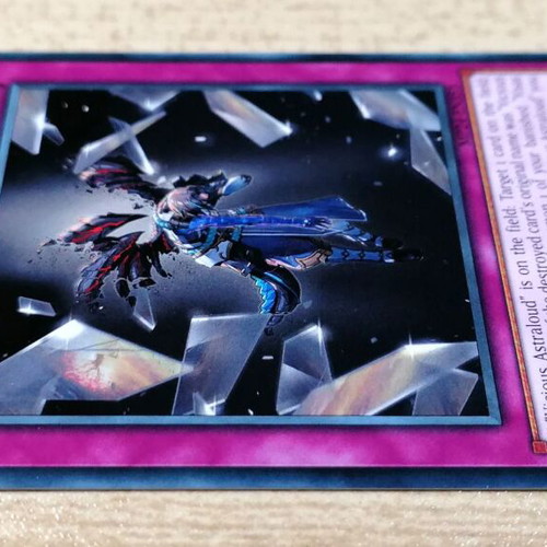 Yu-Gi-Oh! A Shattered, Colorless Realm Trap Card 1st Edition 2024