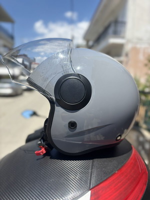 Jet motorcycle helmet medium size like new
