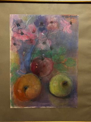 Painting like new with signature