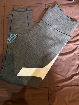 Adidas leggings almost new gray size L
