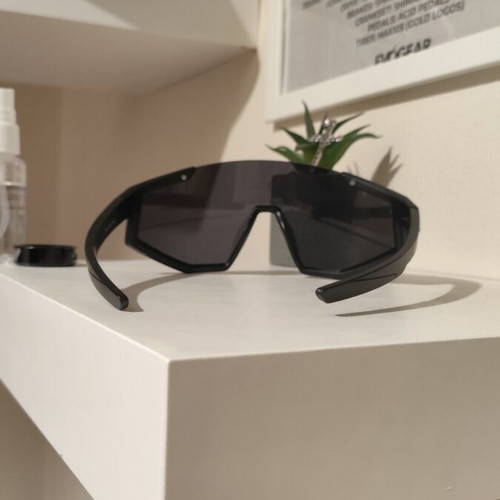 Prada sunglasses with case, new, black