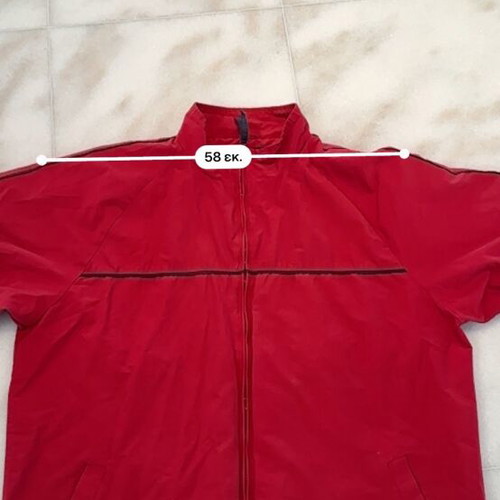 Men's summer windbreaker jacket XL red like new