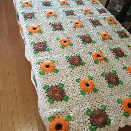 Handmade wool blankets like new, set of 3 with dimensions