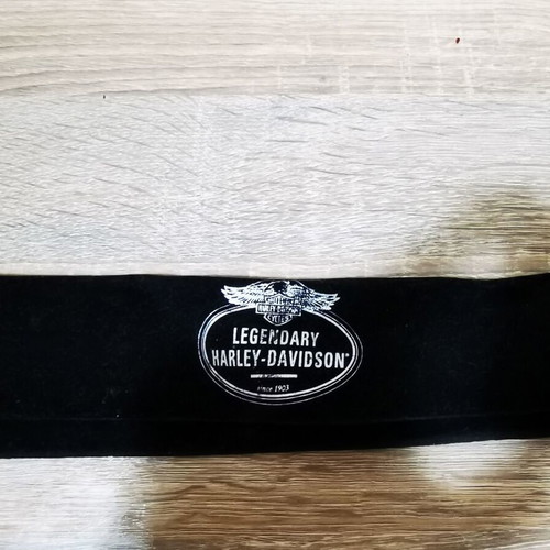 Harley Davidson watch new with black leather strap men's