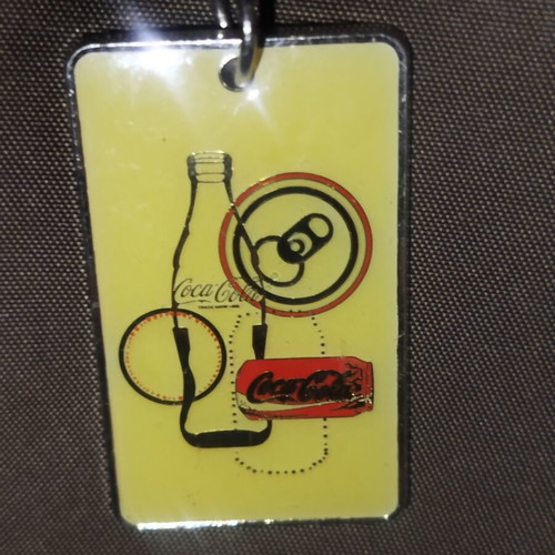 Coca Cola keychain used