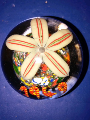 Collectible paperweight used, dated 1949