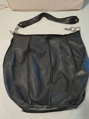 Artisti Italiani women's leather shoulder bag like new, black