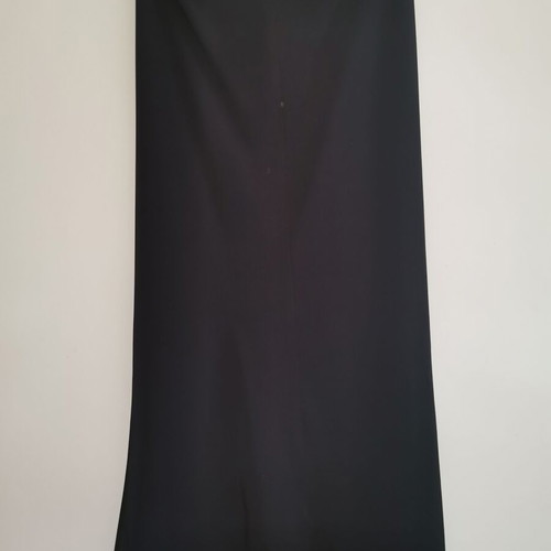 Lynne Black Maxi Skirt Like New with Belt, Size 2