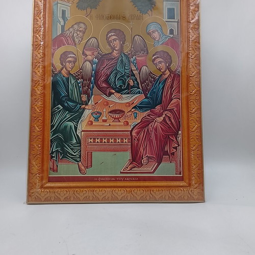 Icon The Hospitality of Abraham new, size 40x30