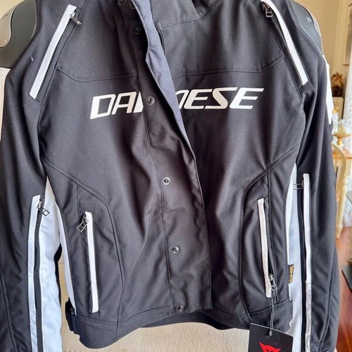 Dainese motorcycle jacket with back protector, new