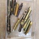 Pen nibs used