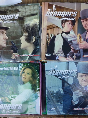 The Avengers 50 episodes in VCD format new