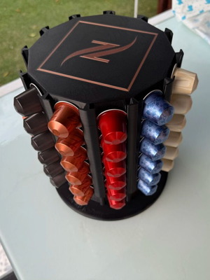 GIGA XXL Περιστρεφόμενη Βάση για Κάψουλες Nespresso Μεγάλης Χωρητικότητας Καινούργιο