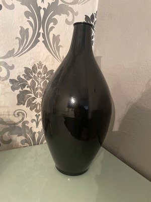 Black vase 50cm used