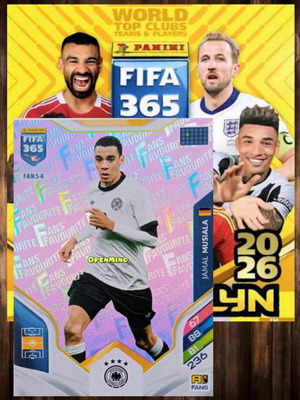 Κάρτα Musiala Pink Fans Favourite No54 FIFA 365 2026 Adrenalyn XL Germany καινούργιο