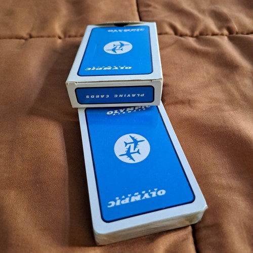 Olympic Airways collectible playing cards like new