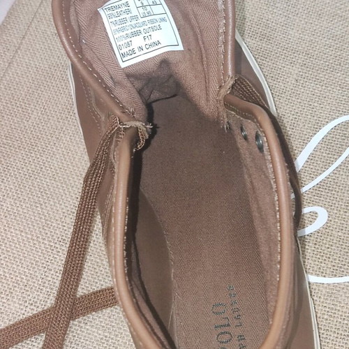 Polo Ralph Lauren Tremayne Deep leather shoes like new, size 43, beige