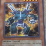 Megacannon Soldier Yu-Gi-Oh! card, English edition
