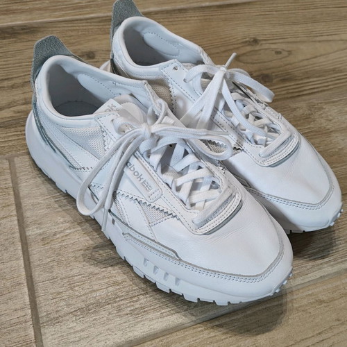 Reebok Legacy athletic shoes like new, white, size 37.5