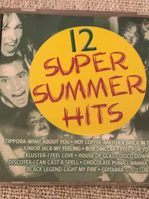 12 Super Summer Hits CD used, pop