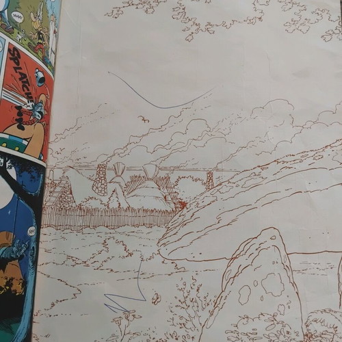 Asterix The Great Ditch used comic